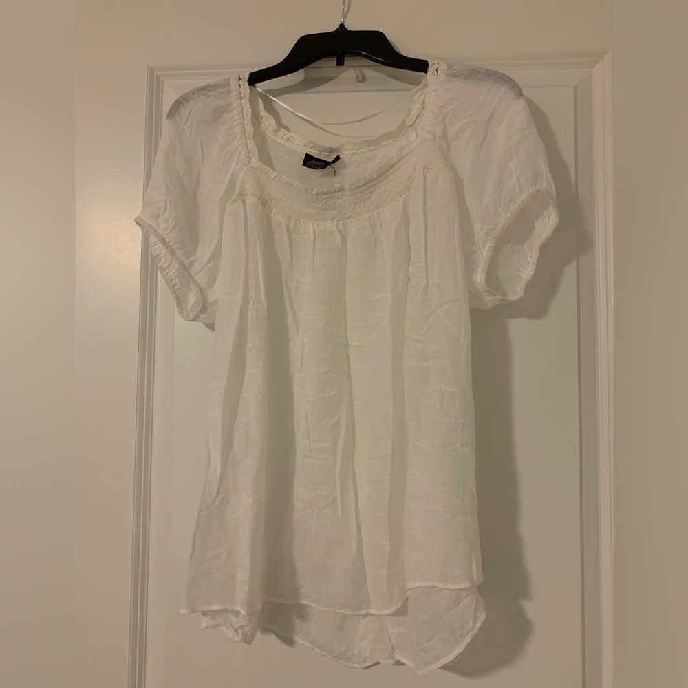 Spense Peasant Top